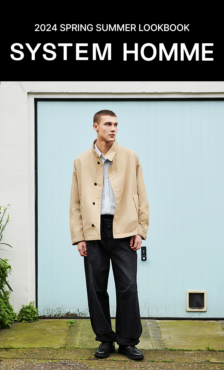 SYSTEM HOMME 24ss wide pants ワイドパンツ SYSTEM HOMME 24ss wide pants ワイドパンツ